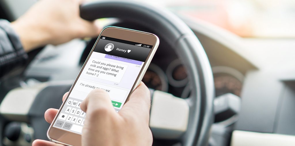 My Uber Driver Is Distracted